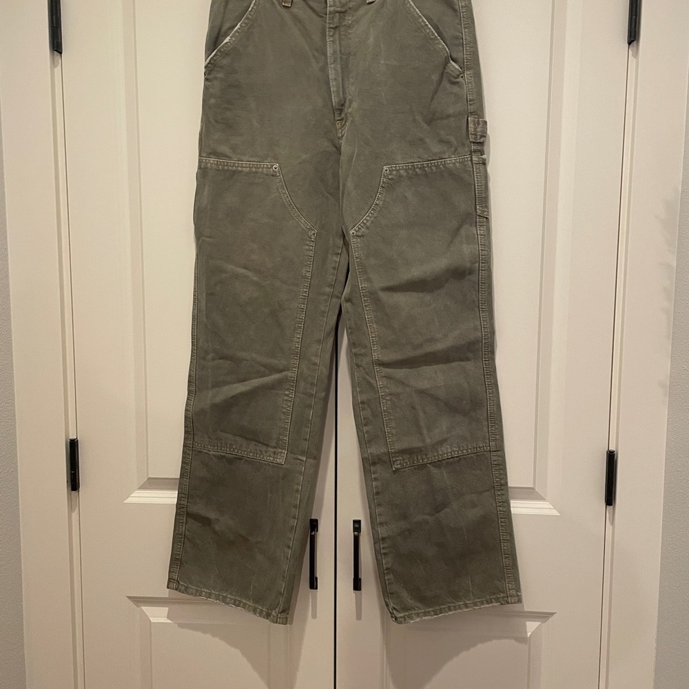 BDG Women’s Olive Workwear Carpenter Pants